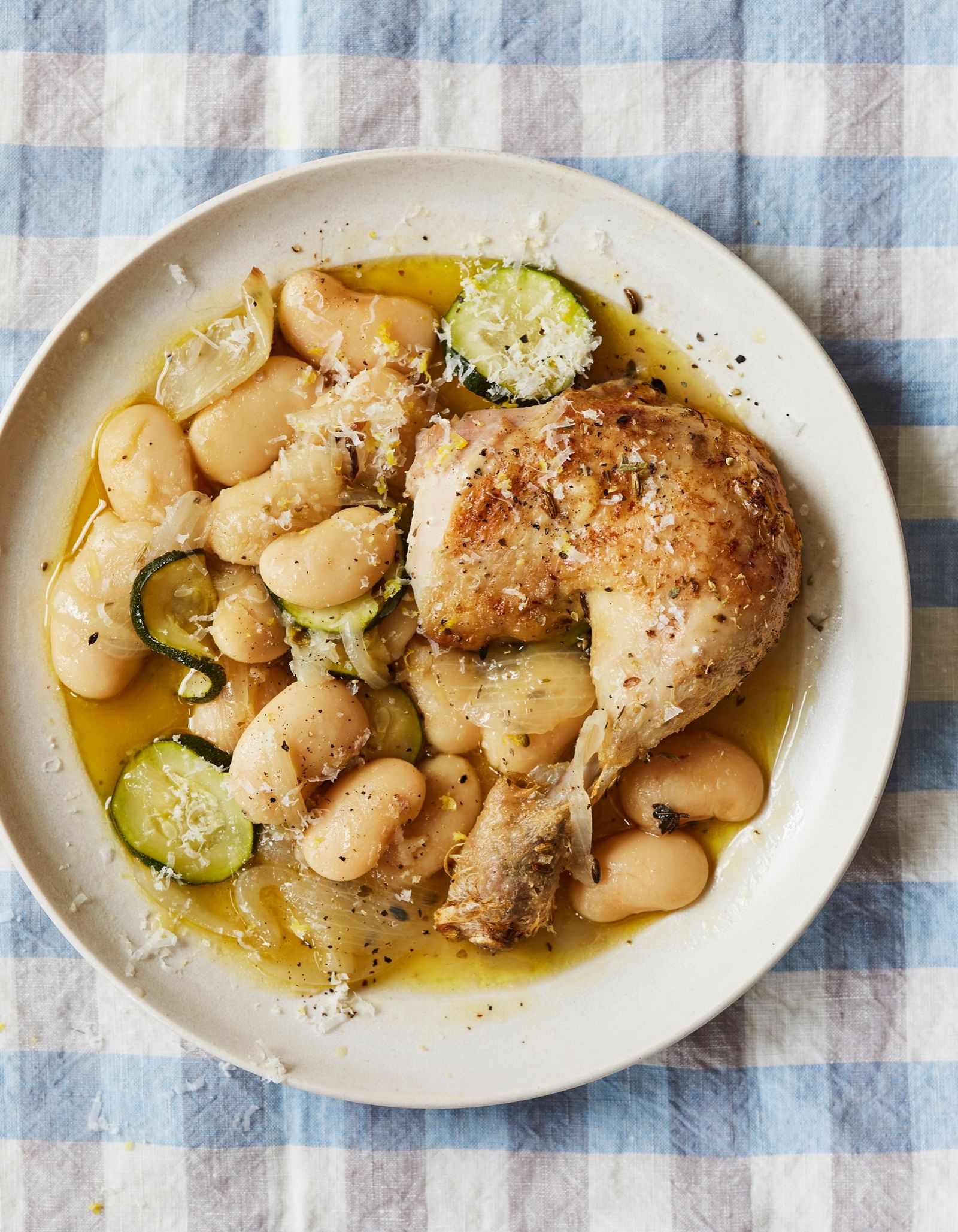 Roast Chicken Butter Beans Kitty Coles Make Extra