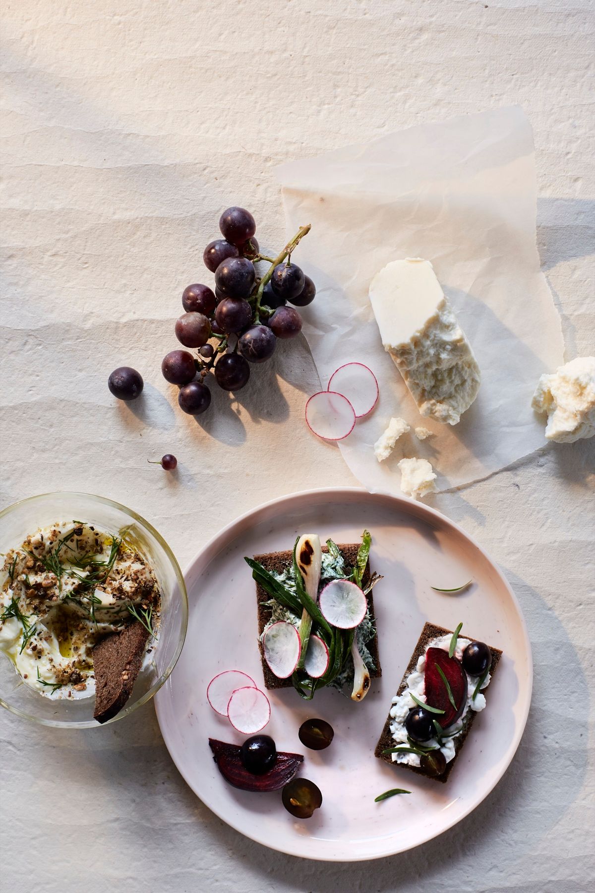 Dill Dip Toasts Siberia Salt And Time Cookbook