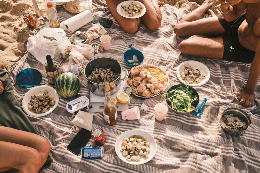 Clams Picnic Spread Lisbon Lifestyle