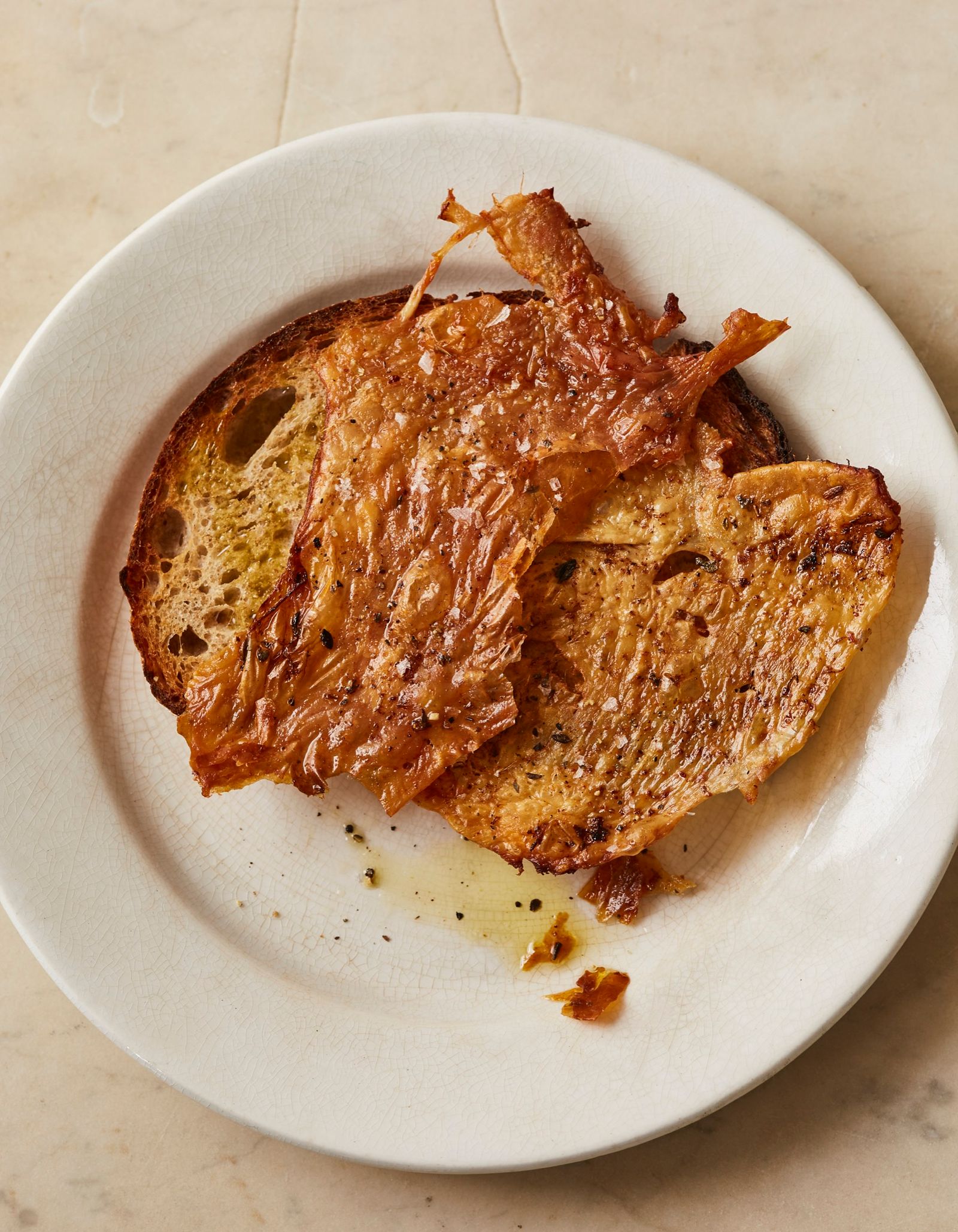 Chicken Skin Toast Kitty Coles Make Extra