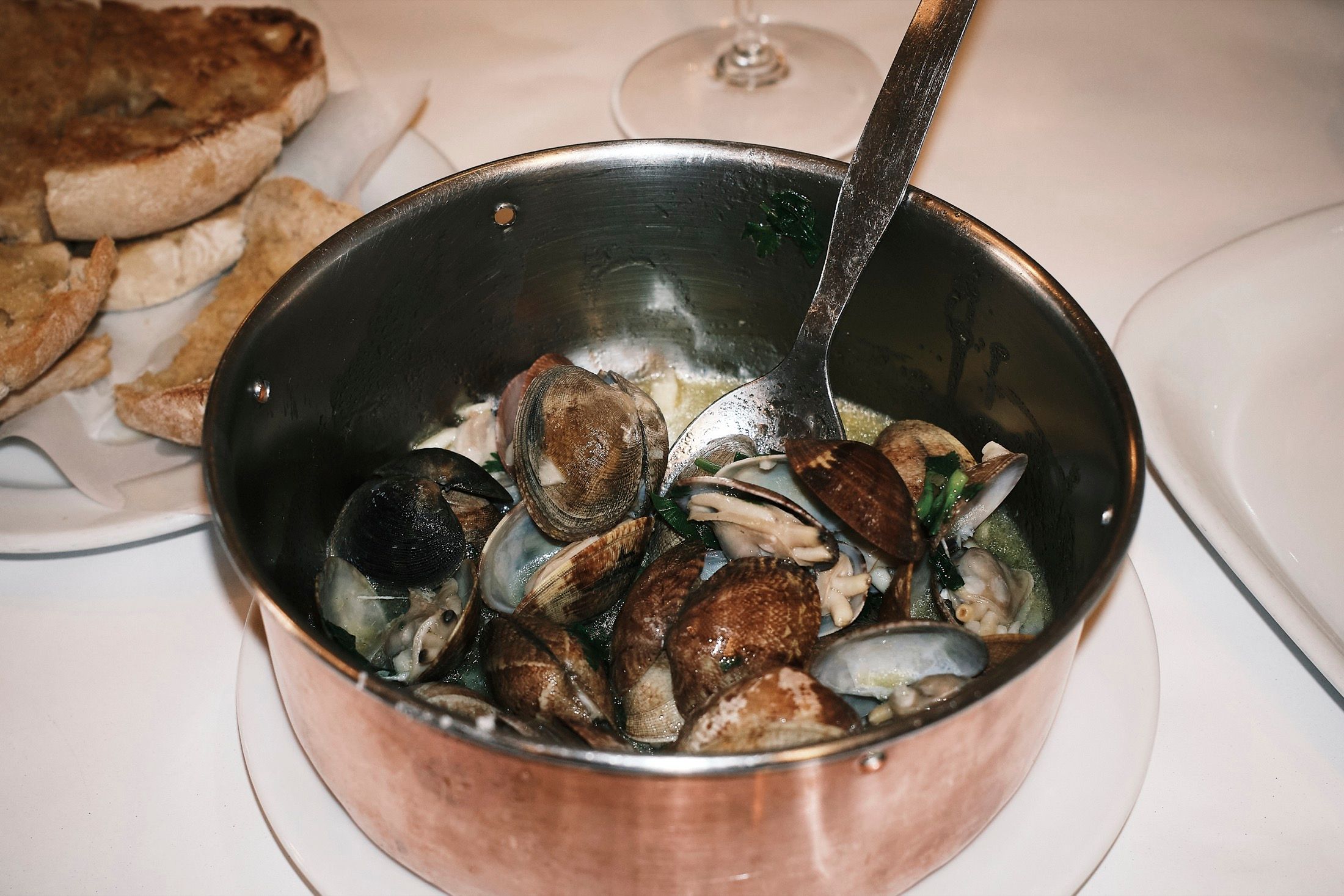 Clams Bread Lisbon