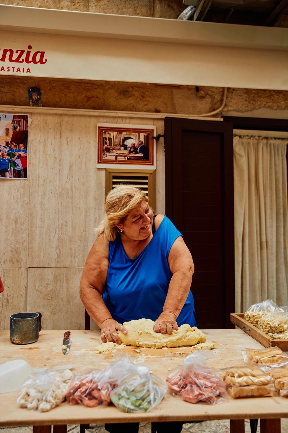 Nonna Making Dough Pasta Evangelists