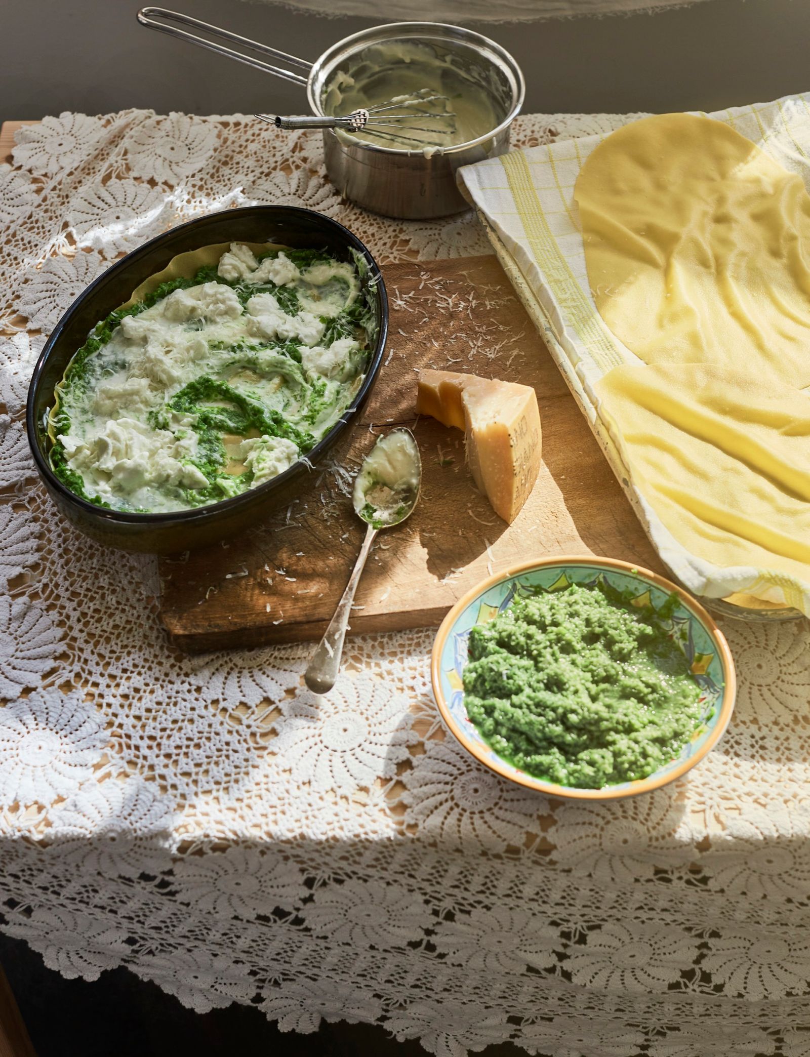 Asparagus Lasagne Pasta Grannies