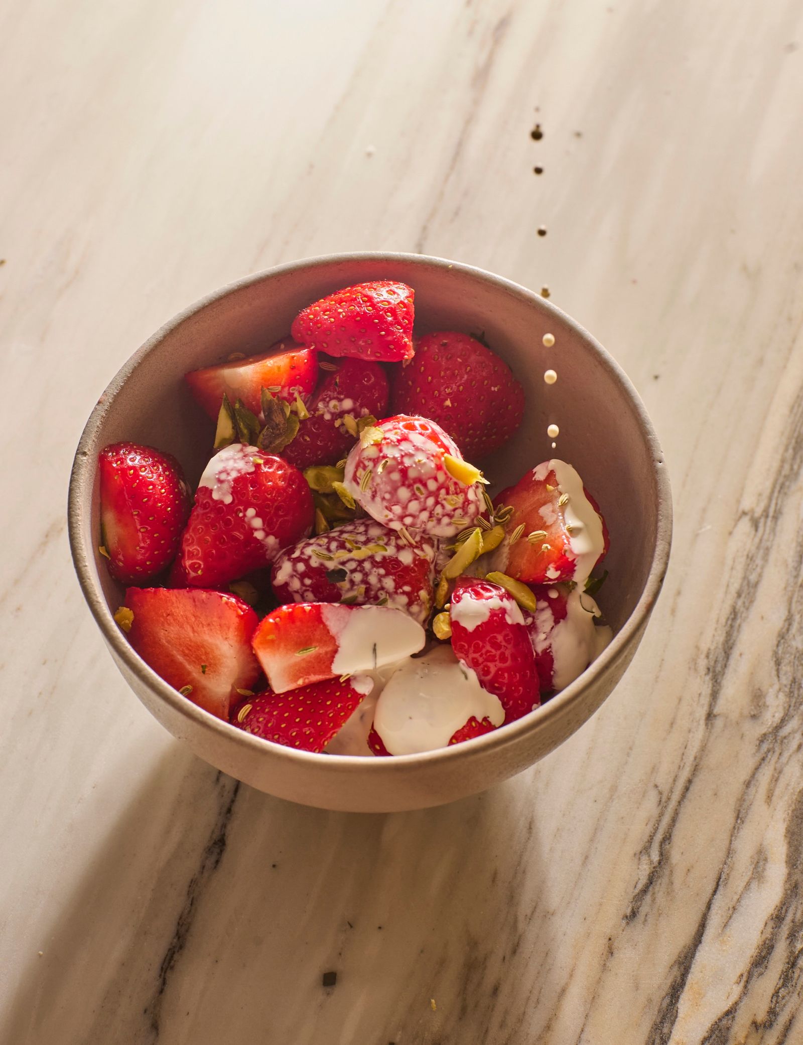 Cream Strawberries