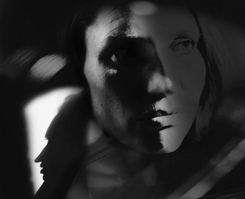 Black White Portrait Analogue Film