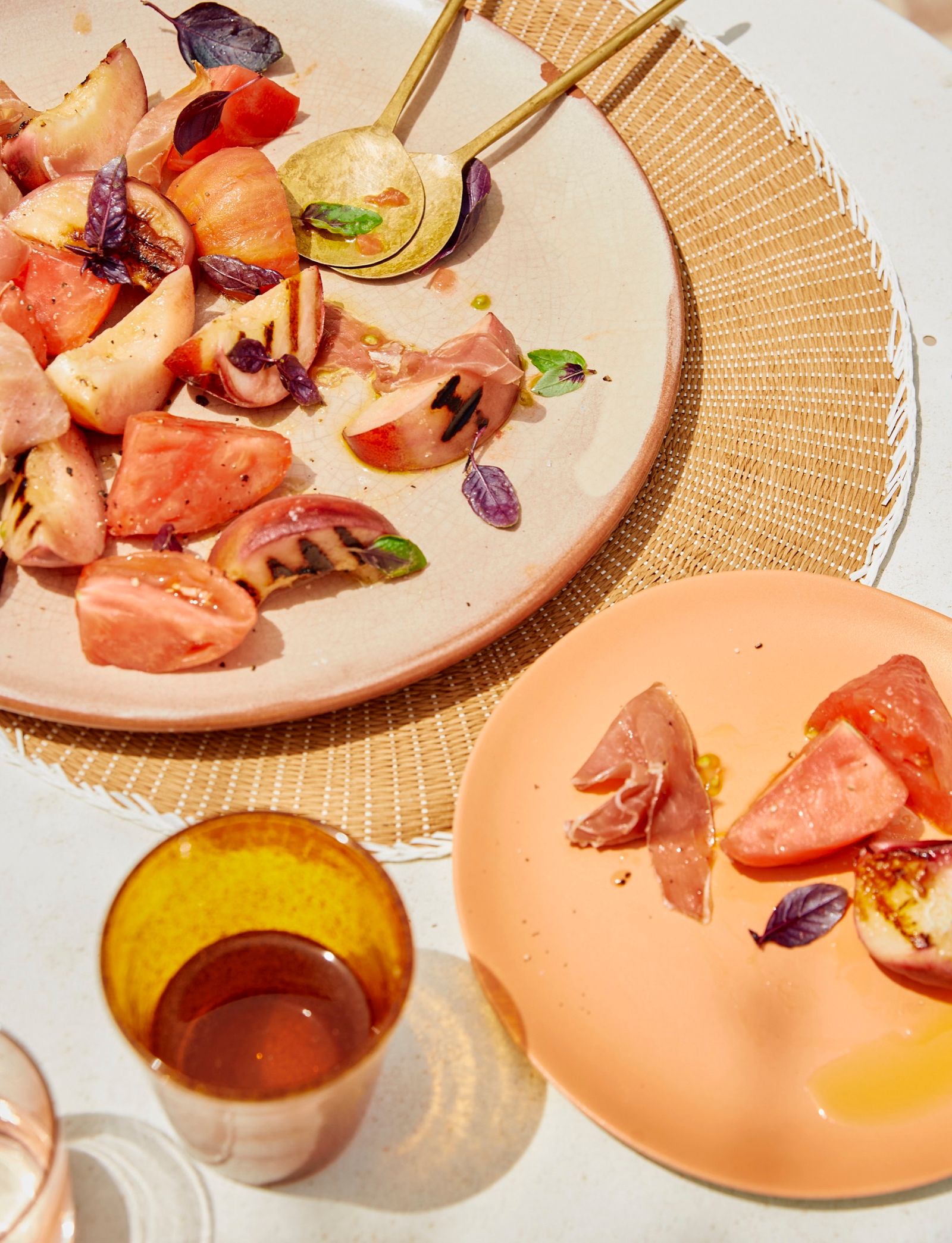 Grilled Peaches At Home In Provence Book