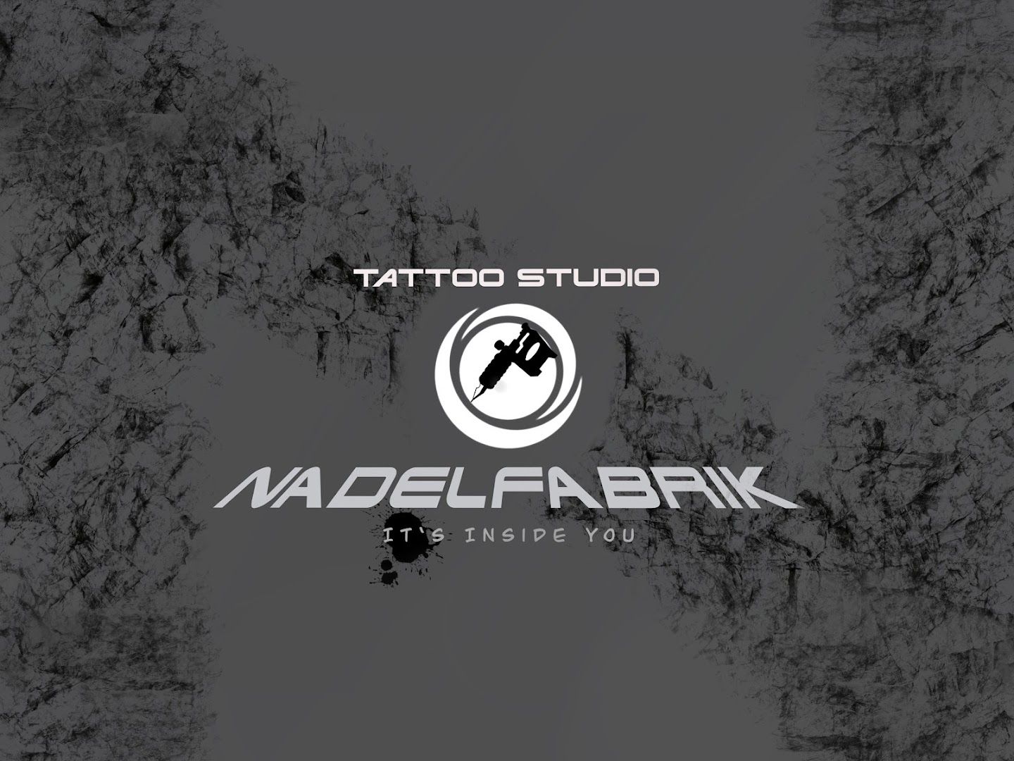 the logo for the cover-up tattoo studio, augsburg, germany