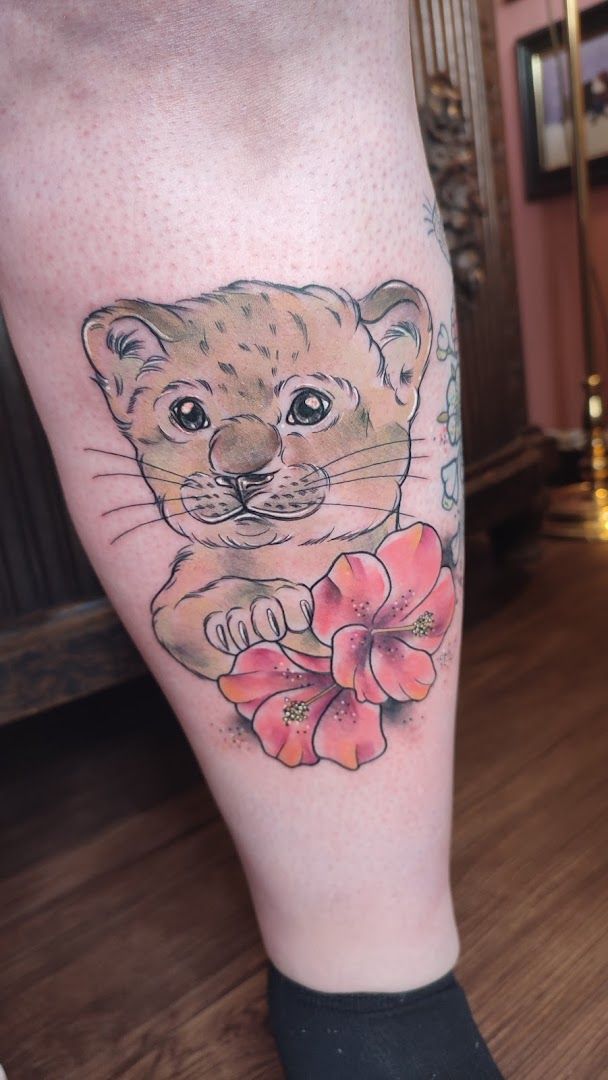 a narben tattoo of a lion cub cub cub cub cub cub cub cub cub cub cub cub cub cub, bochum, germany