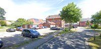 the street in front of the house