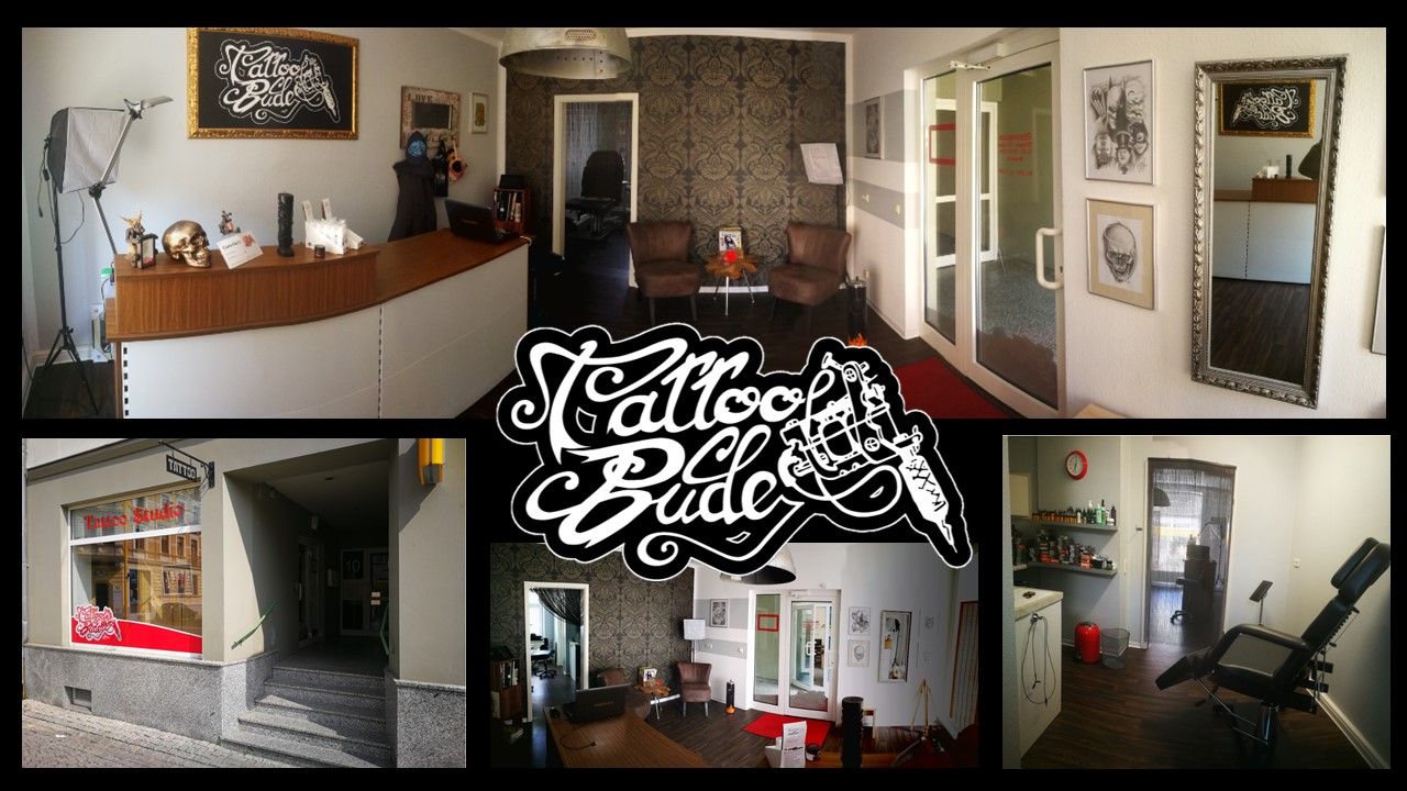 a col of photos of a living room and kitchen