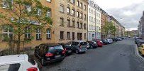 a street with cars parked on it