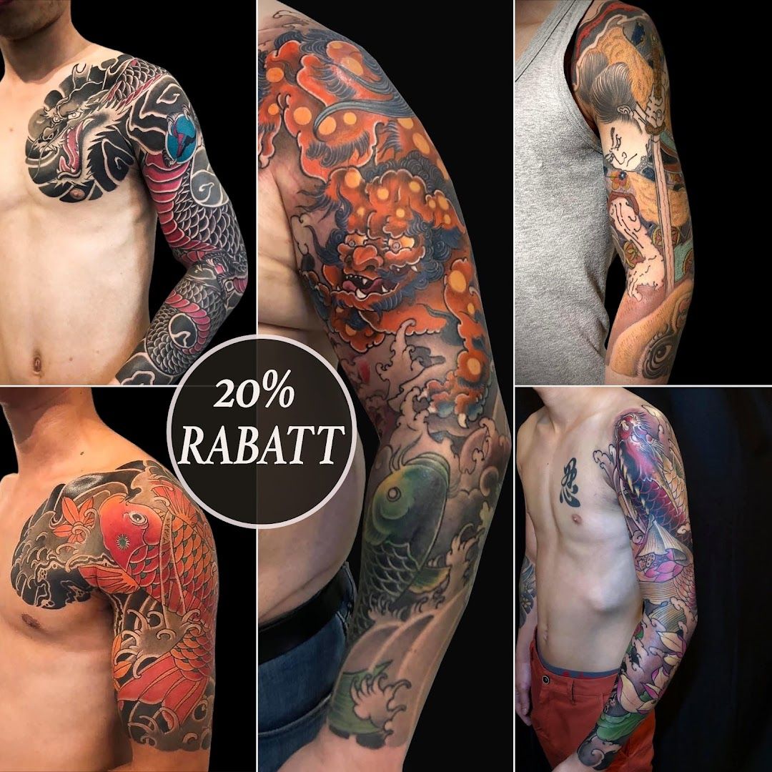 a col of narben tattoos by tattoo artist, tattoo artist, and artist, berlin, germany