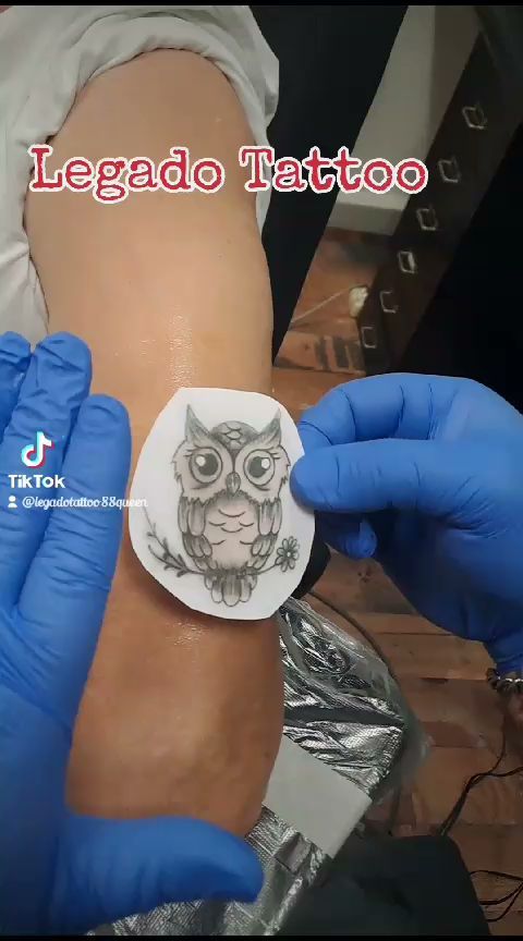 a person is getting a narben tattoo on their arm, recklinghausen, germany