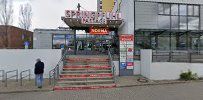 a building with a sign on the front