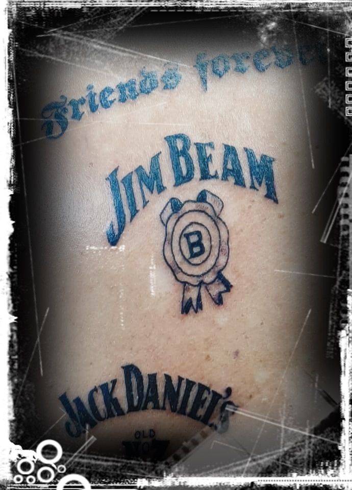 a narben tattoo with the words,'i am,'and a rose, märkischer kreis, germany
