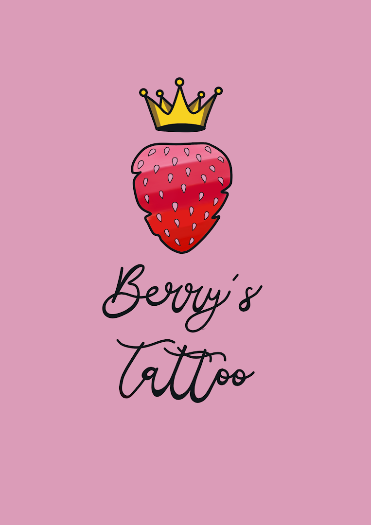 a strawberry with a crown on top of it