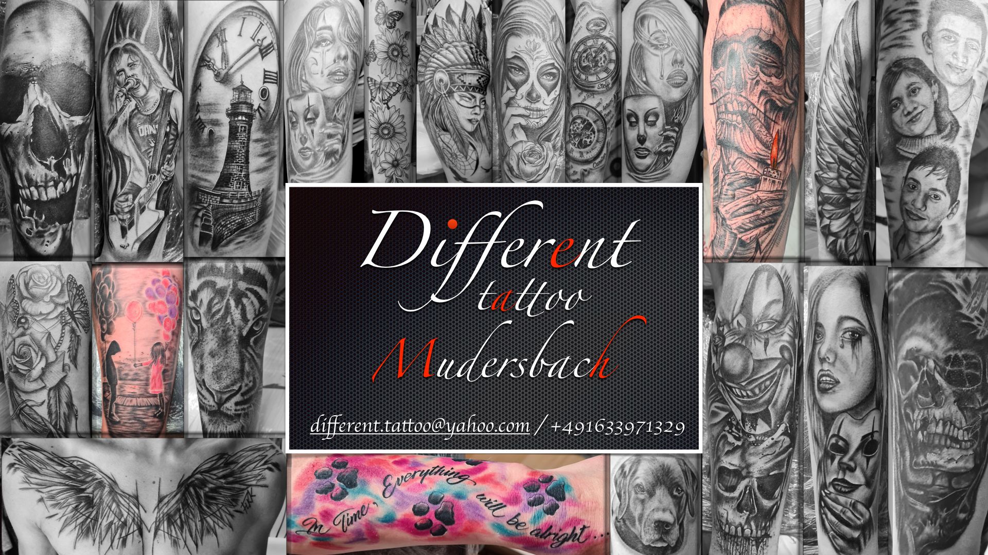 different narben tattoos by tattoo artist, altenkirchen, germany