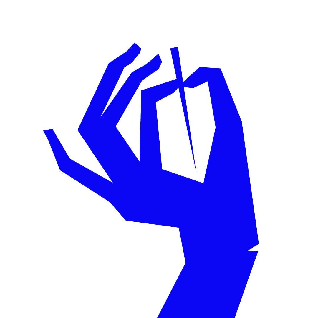 a silhouette of a man's hand holding a cigarette