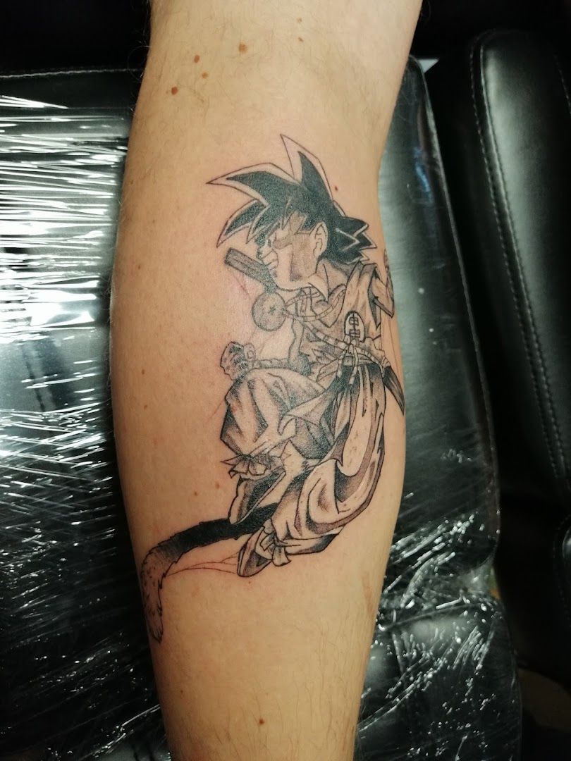 a narben tattoo of a woman riding a horse, ravensburg, germany