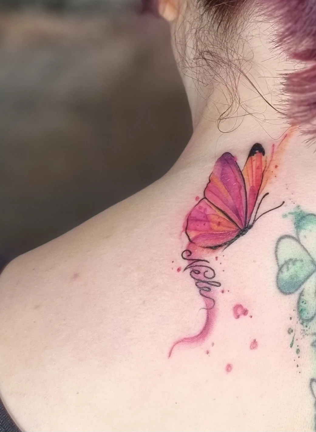 black trip tattoo