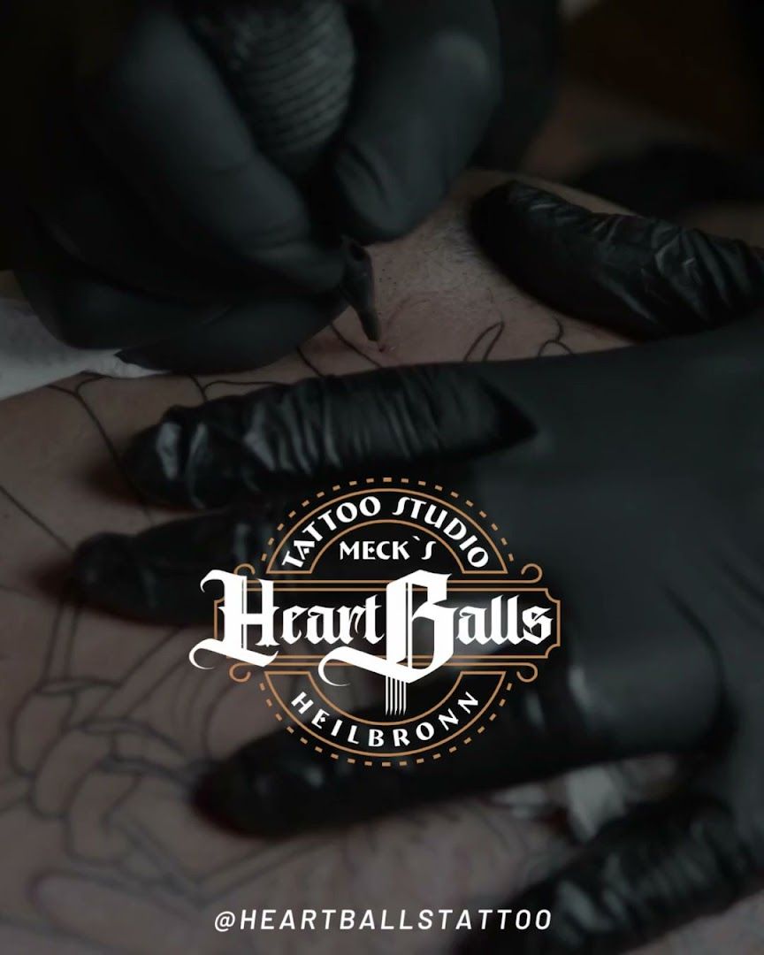 Meck's Heartballs Tattoo