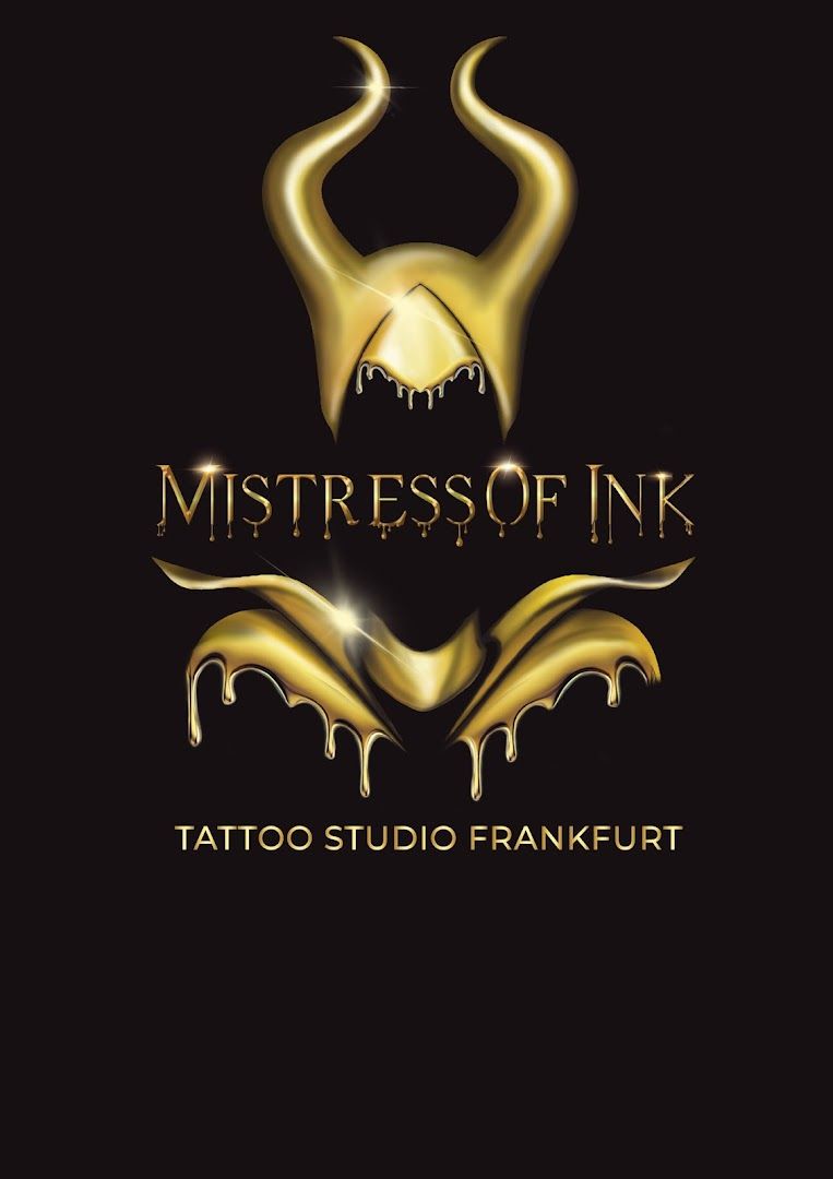 the logo for the narben tattoo studio, frankfurt, germany