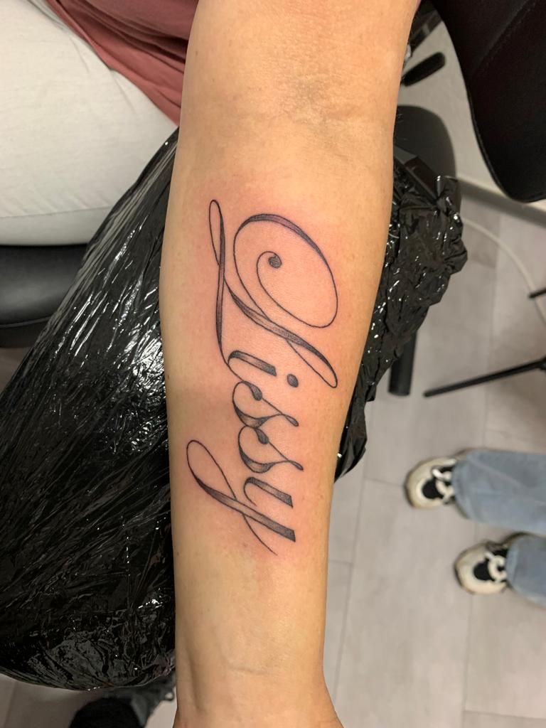 a narben tattoo with the word love on it, darmstadt-dieburg, germany