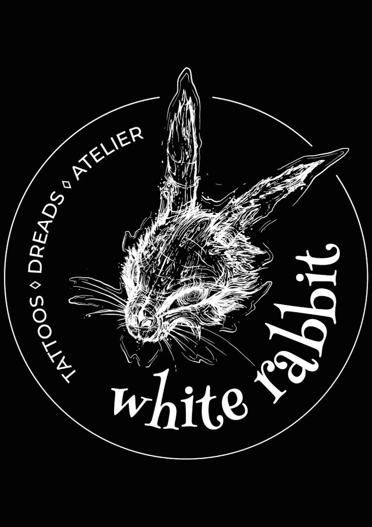 the logo for the white rabbit