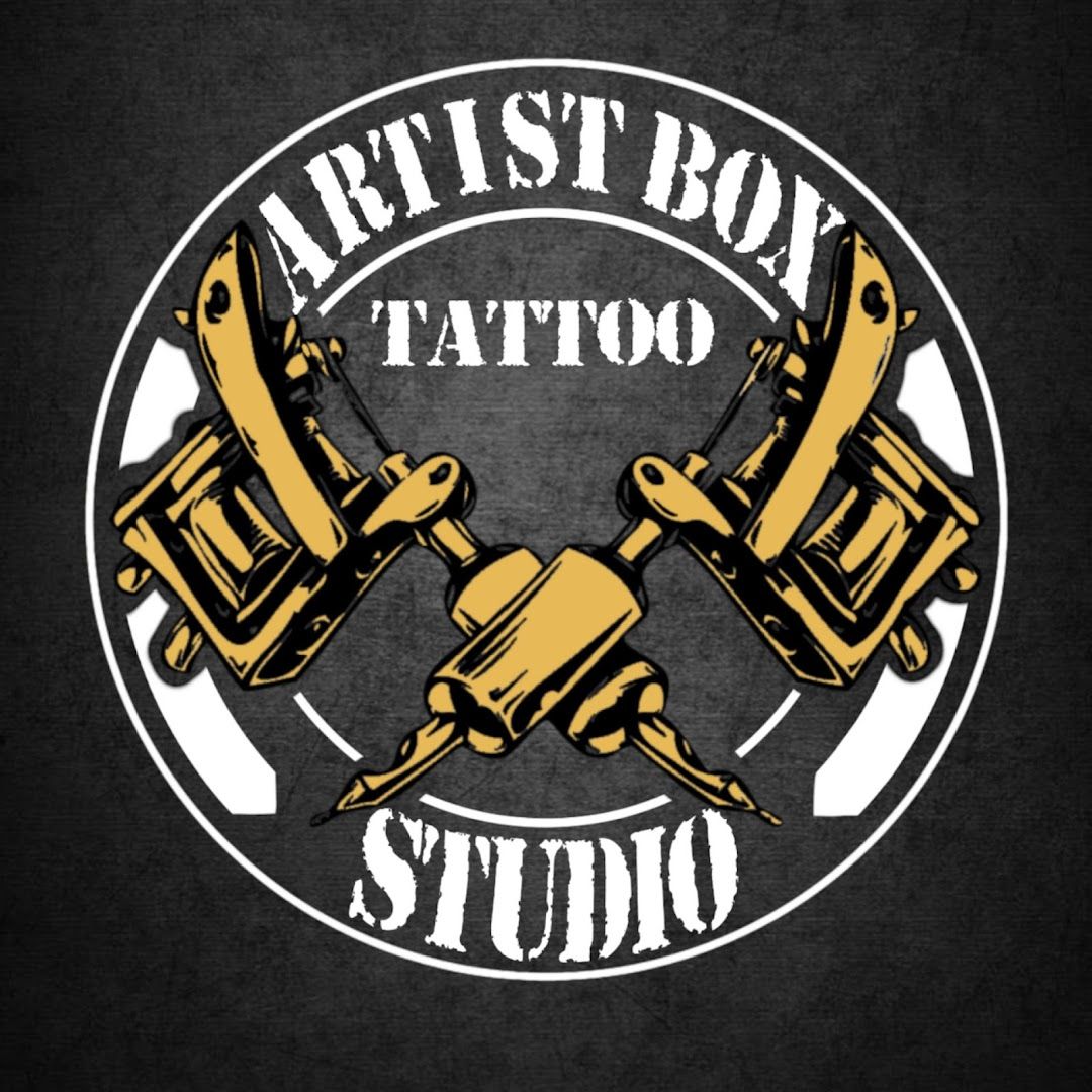 the logo for the narben tattoo studio, bayreuth, germany