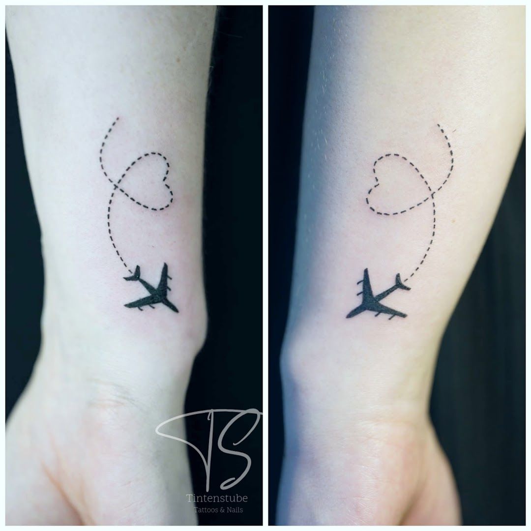 a couple of narben tattoos on their wrists, böblingen, germany