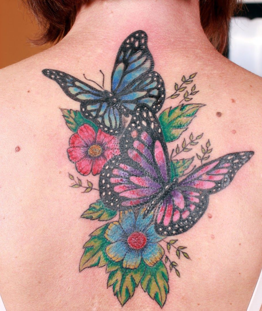 butterfly narben tattoo designs for women, bochum, germany