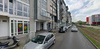 a street with cars parked on it