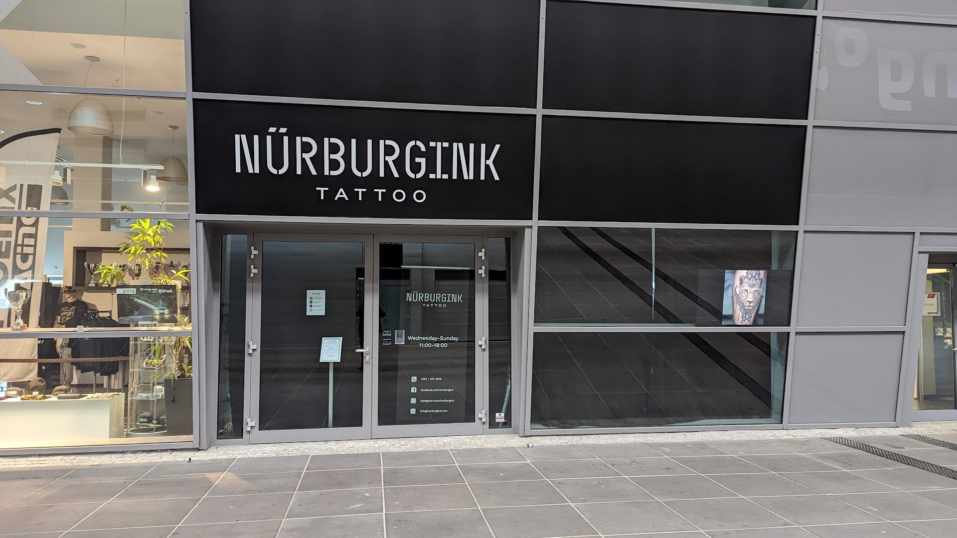 a building with a sign that says nurugnk