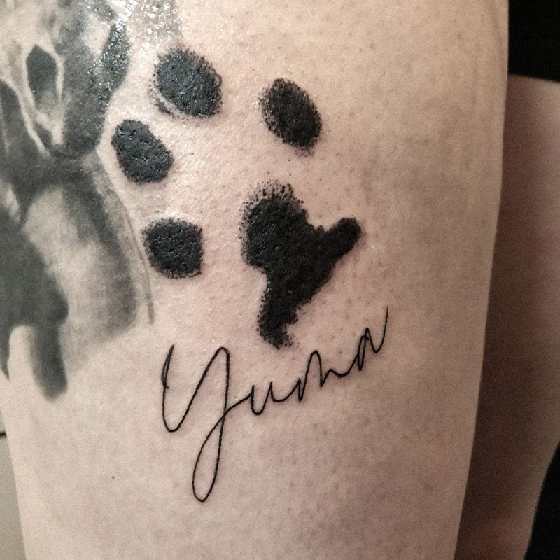 a narben tattoo with the word person written on it, göppingen, germany