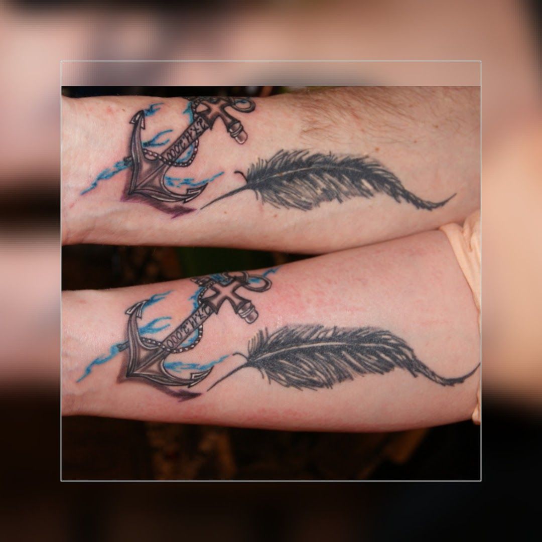 two narben tattoos on the wrists of a man, ravensburg, germany