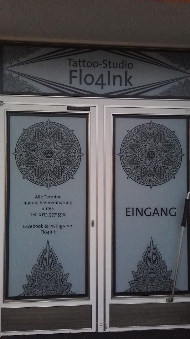 a sign on the front door of a building