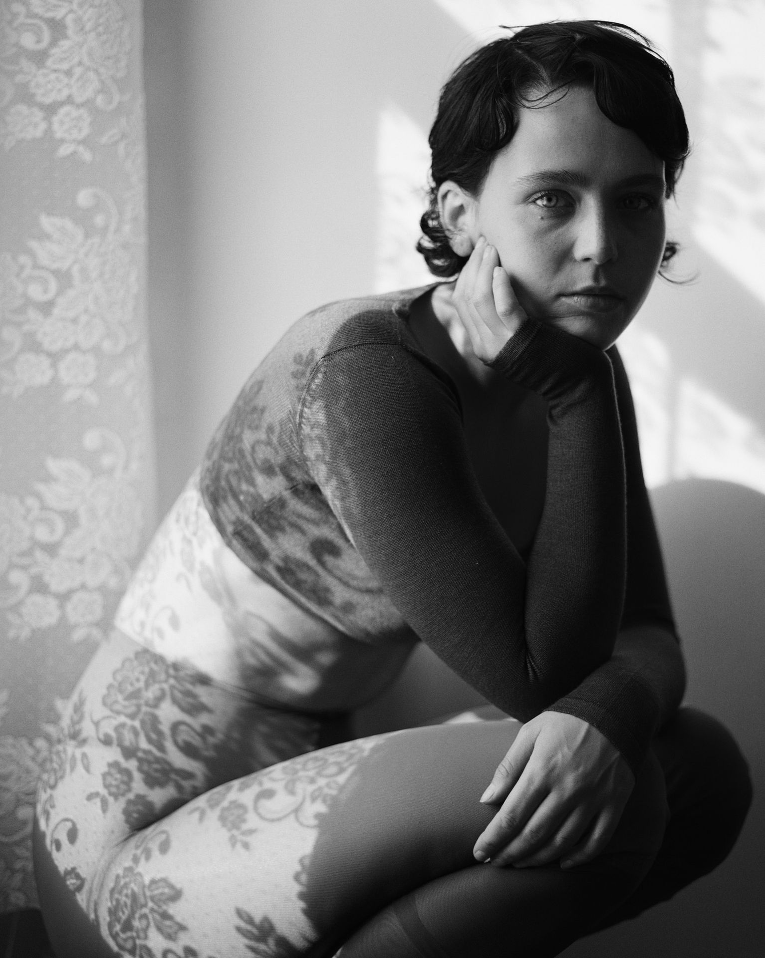 Woman in window