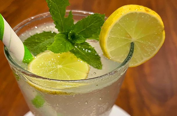 Welcome drinks on the house