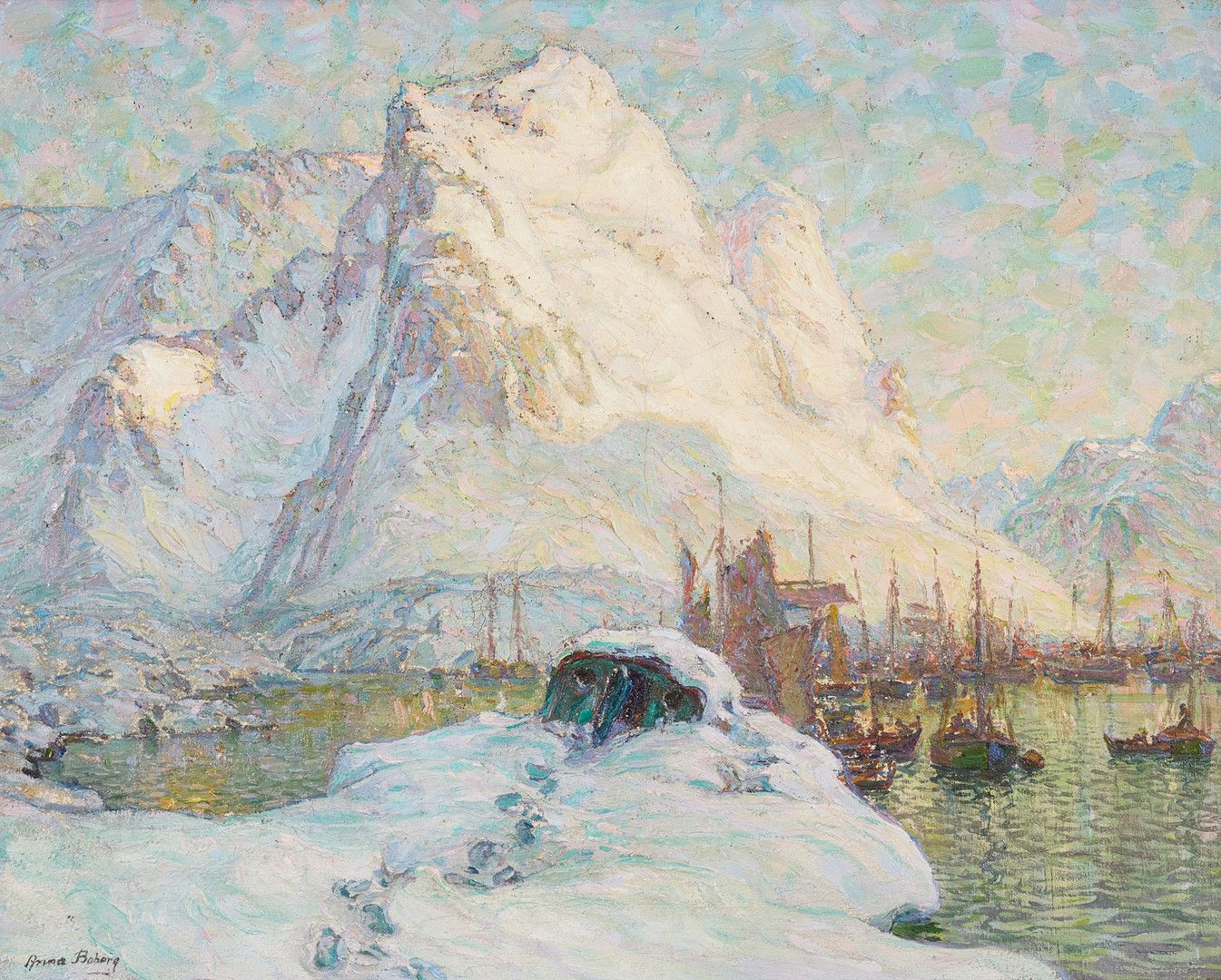 Motiv från Lofoten (Scene from Lofoten)