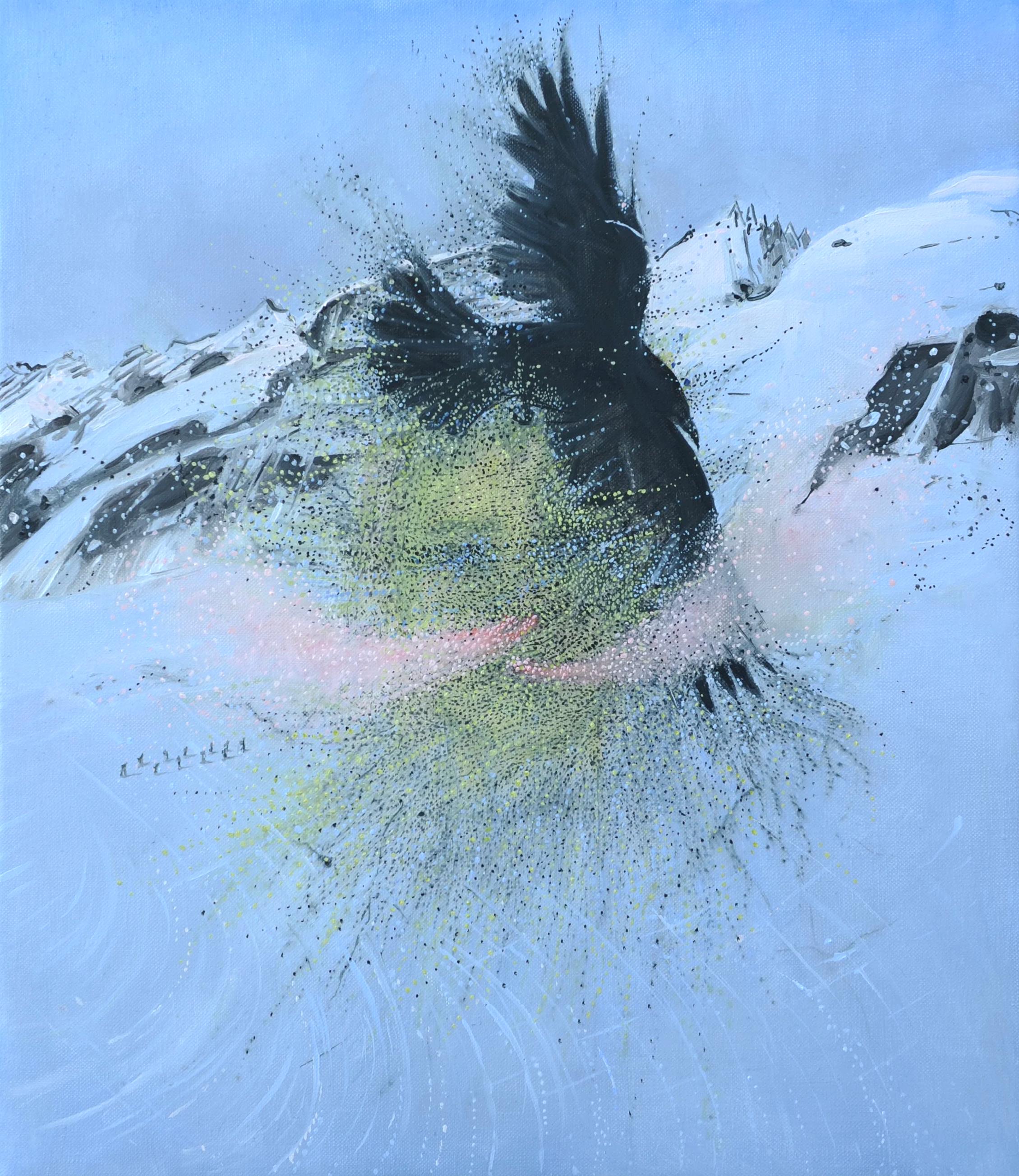 Dissolving with Alpine Cough, Cosmos Vanitas, Jungfrau, Dusk