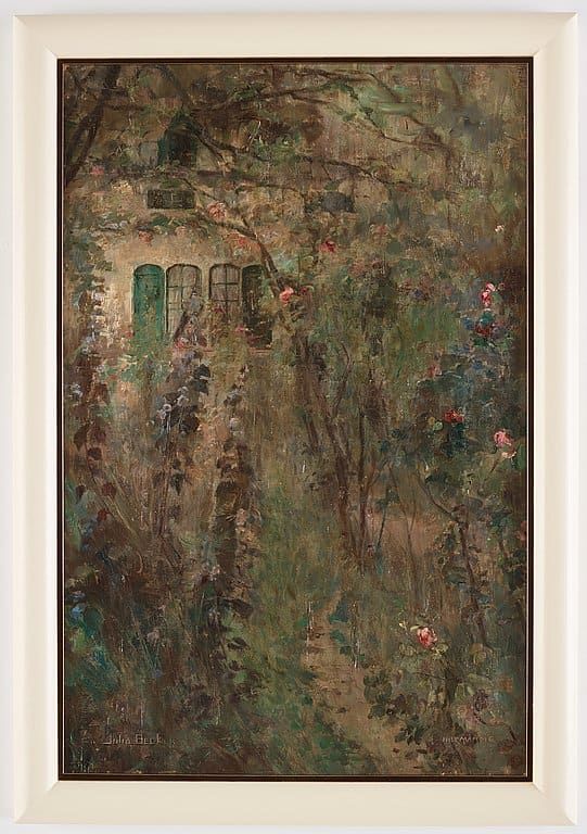 I trädgården, Normandie (In the garden, Normandy)