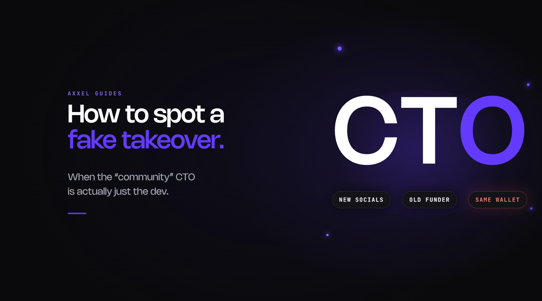 Guide to community takeovers in memecoins and how to verify them