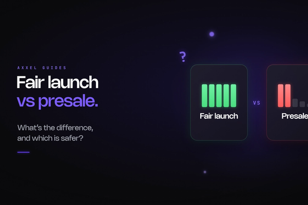 Fair Launch vs Presale: What's the Difference, and Which Is Safer?