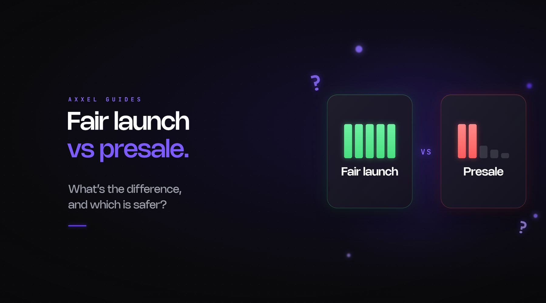 Comparison of fair launch and presale memecoin launches and their risks