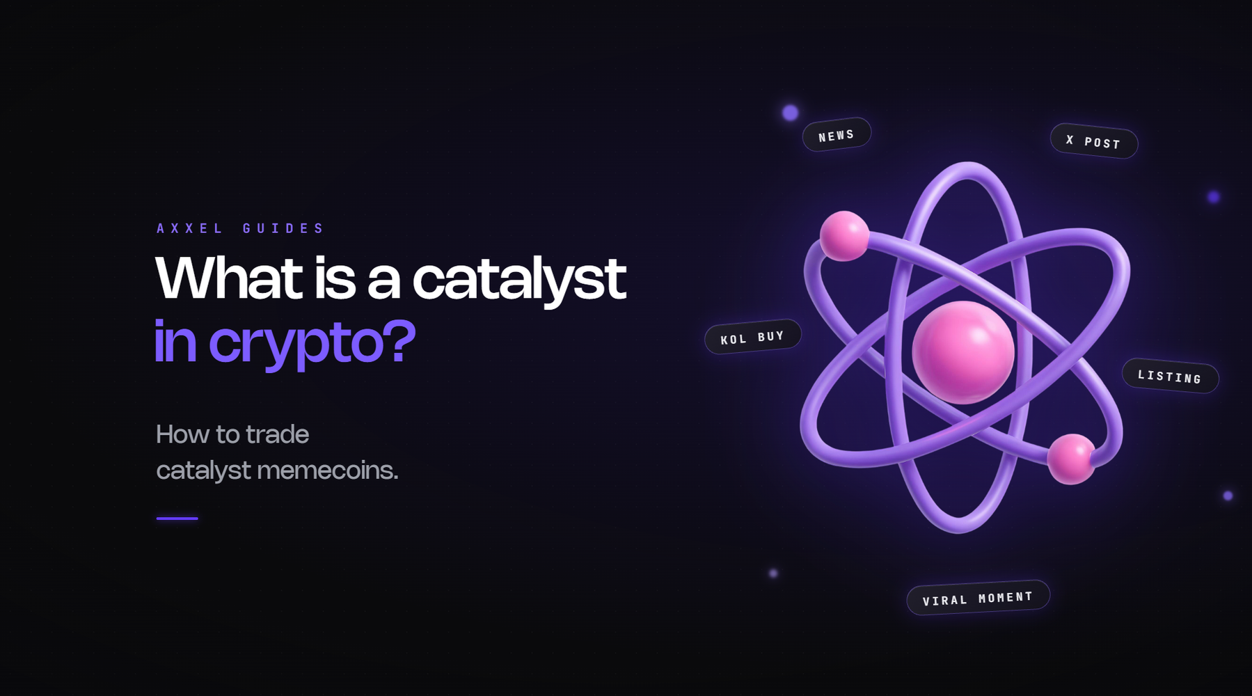 Guide to catalysts in crypto and how to trade catalyst-driven memecoins