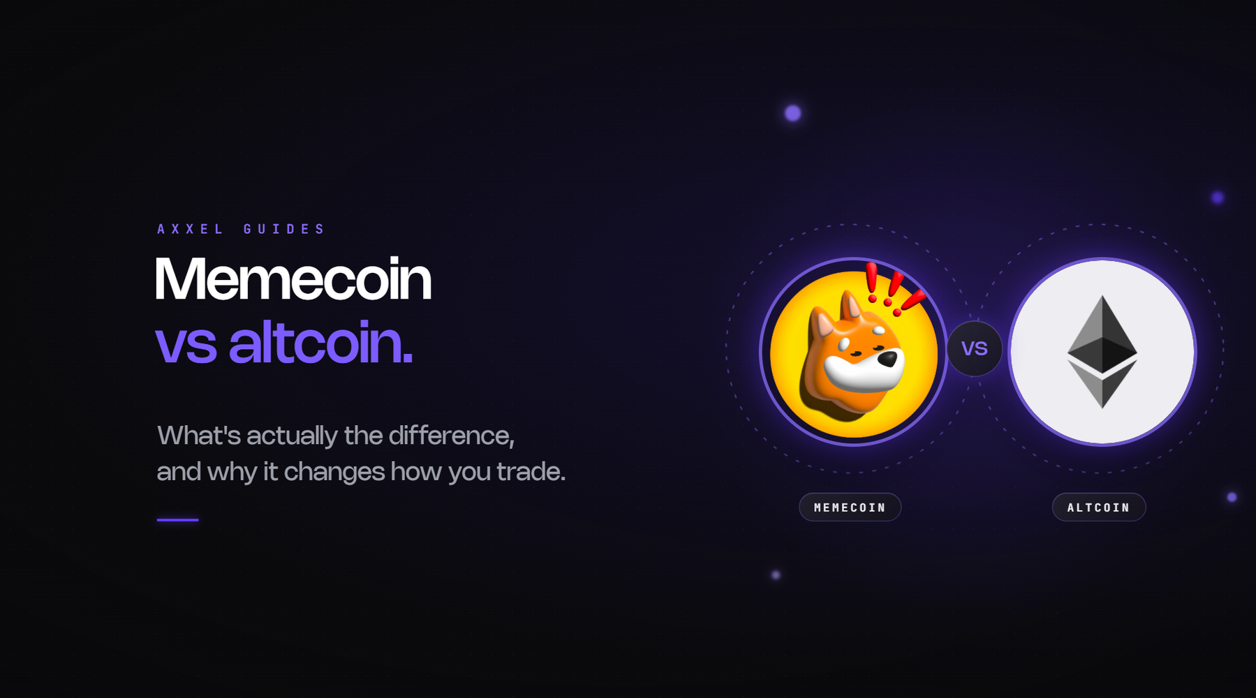 Explanation of the difference between memecoins and altcoins