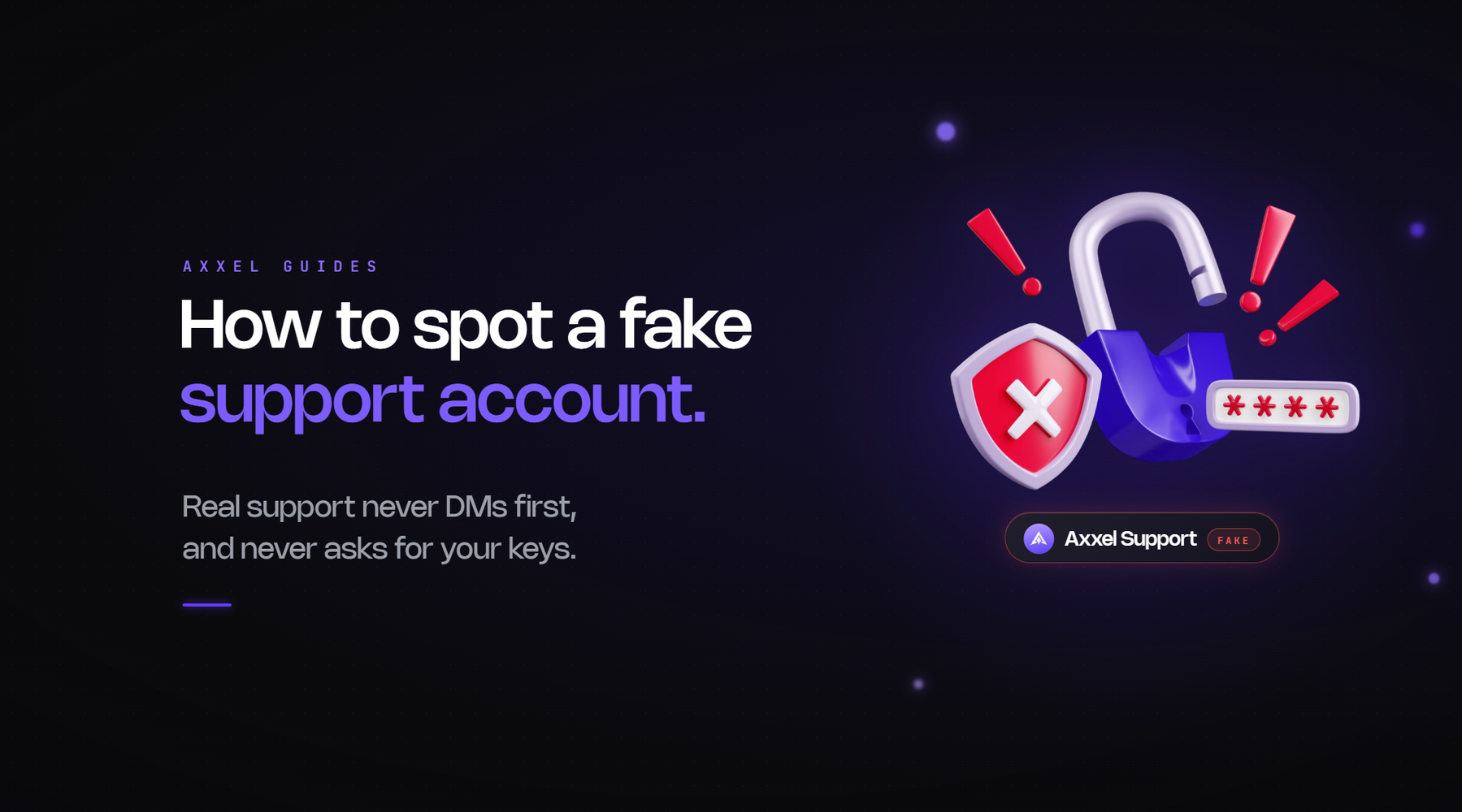 Guide to identifying fake crypto support and impersonation scams