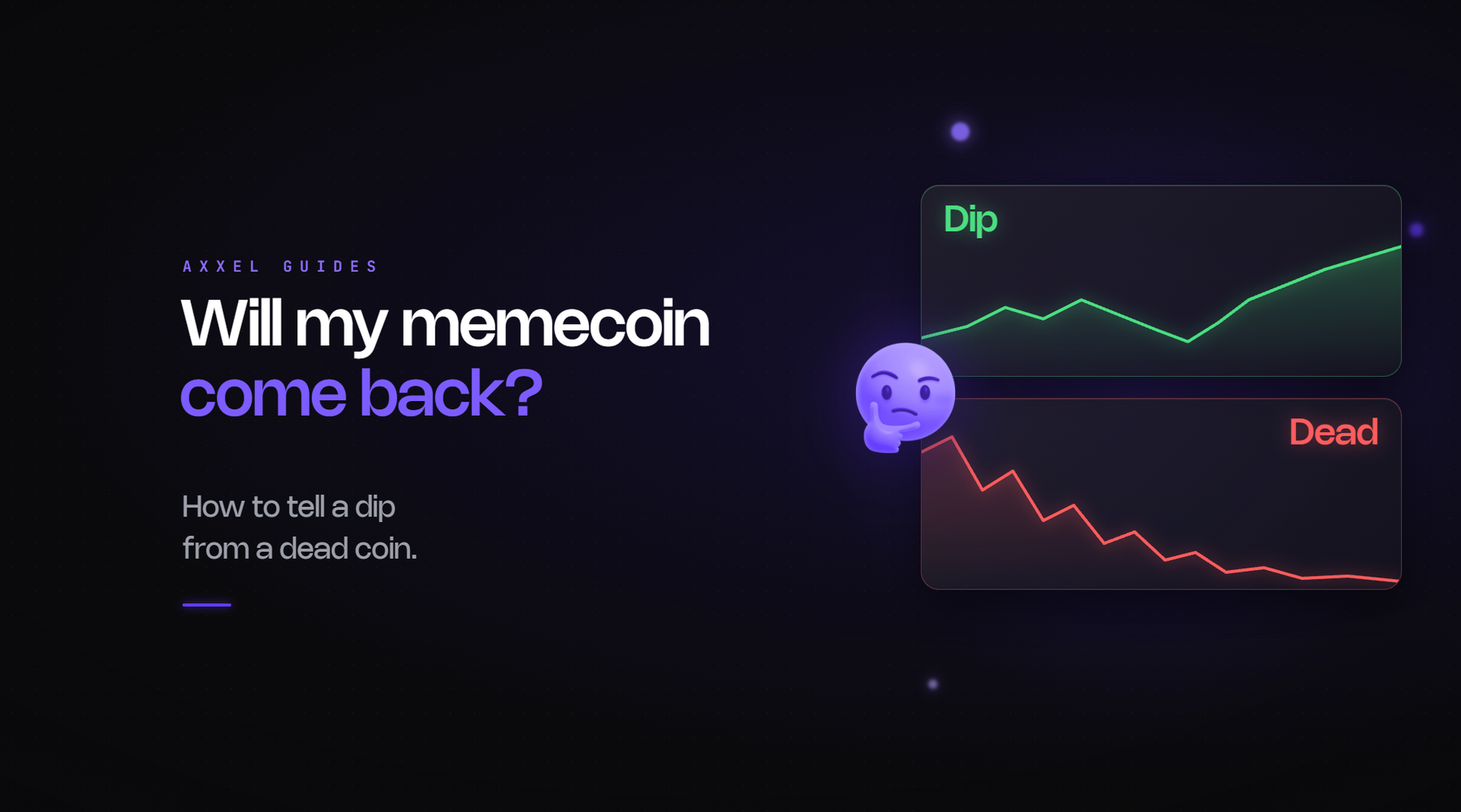 Guide to whether a memecoin that has crashed will recover