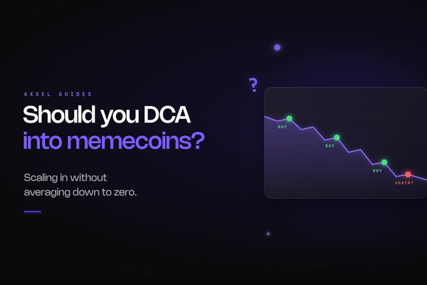 Should You DCA Into Memecoins? Scaling In Without Averaging Down to Zero
