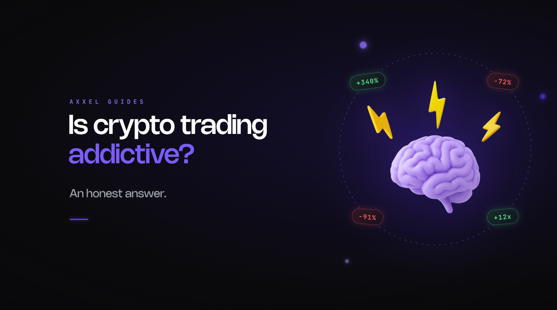 Honest guide to whether crypto trading is addictive and what to do about it